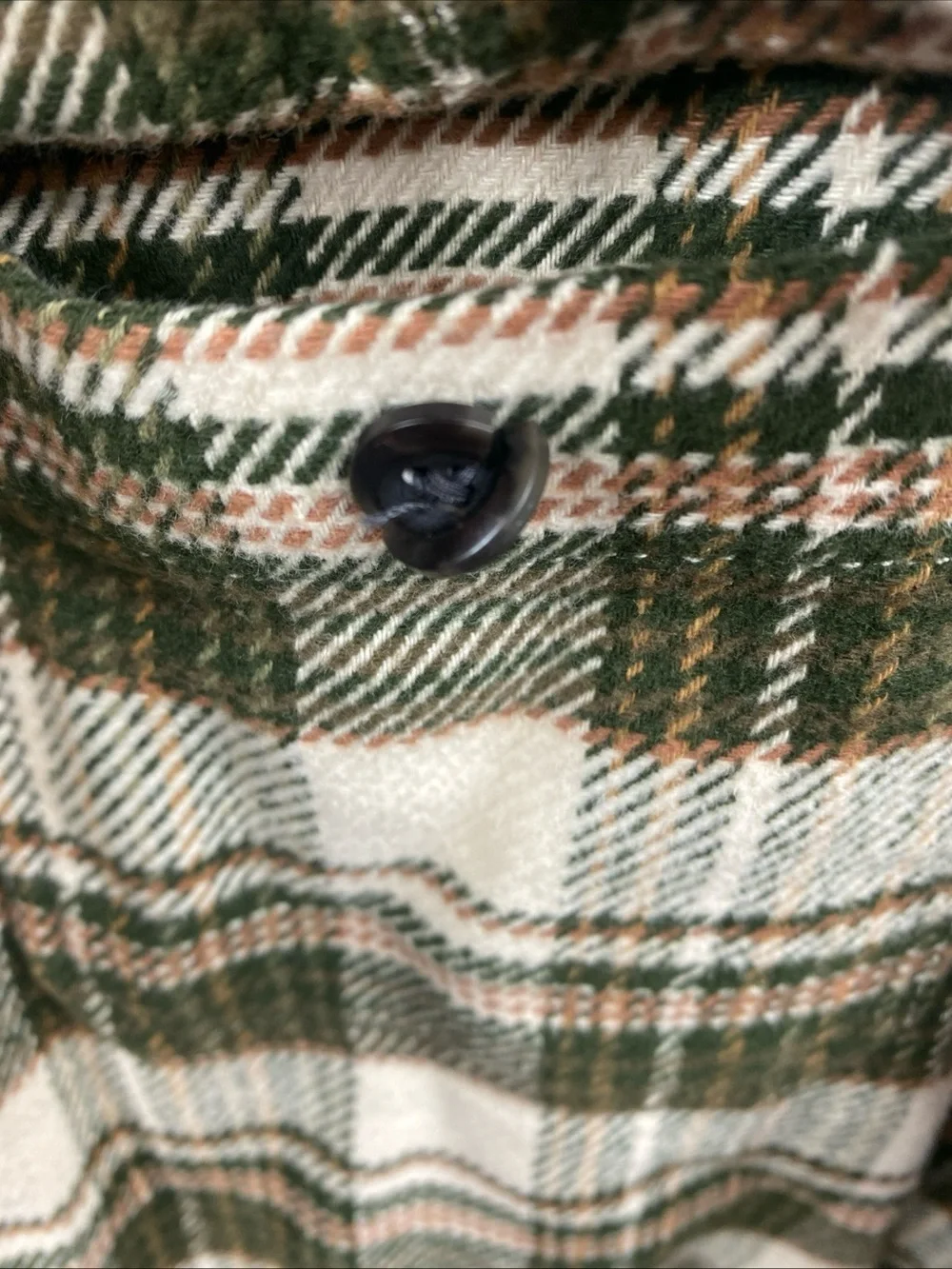 Orvis Heavyweight Flannel Shirt Jacket Mens XL Plaid Button Front Shacket Outdoo